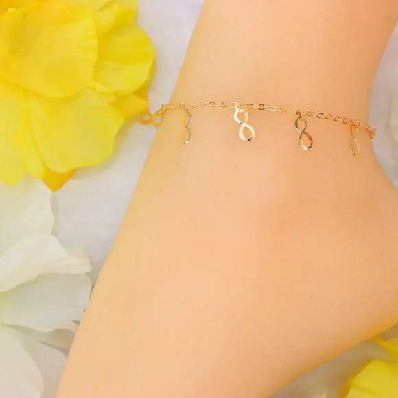 Minimalist Anklet, Sleek & Modern Design, Women’s Fashion, YC110222-A - Picture 3 of 10